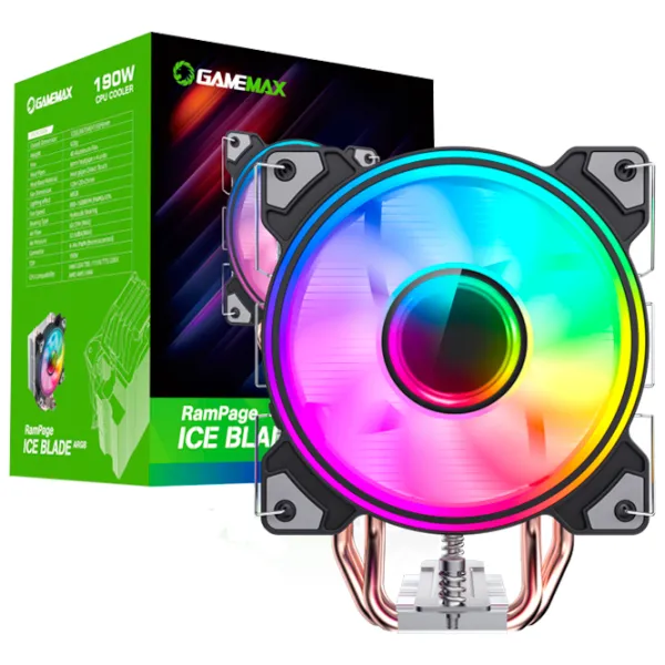 Кулер Gamemax Ice-Blade ARGB Гидравлический подшипник/ 1600 об/ мин photo 10