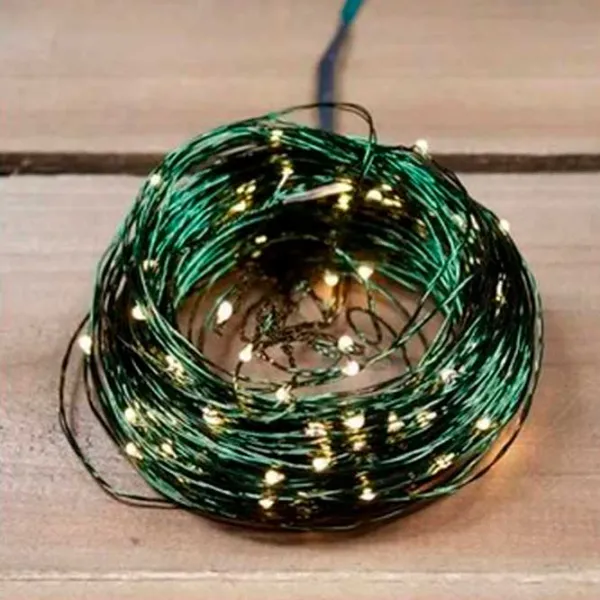 Luminițe decorative Global Christmas DS11700 Fir/ Alb photo 2