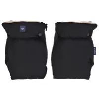 Mănuși pentru cărucior Zaffiro Merino wool Poliester, Lână/ Black photo 2