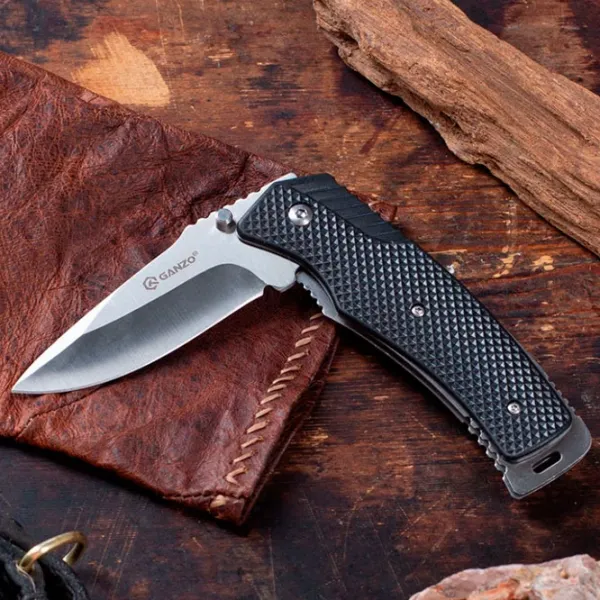 Нож Ganzo G618 карманный/ 440 photo 4