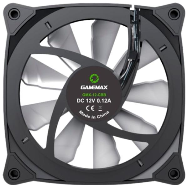 Вентилятор для корпуса Gamemax GMX-12-CBB Гидравлический подшипник/ 1200 об/ мин photo 4 Вентилятор для корпуса Gamemax GMX-12-CBB Гидравлический подшипник/ 1200 об/ мин photo 4