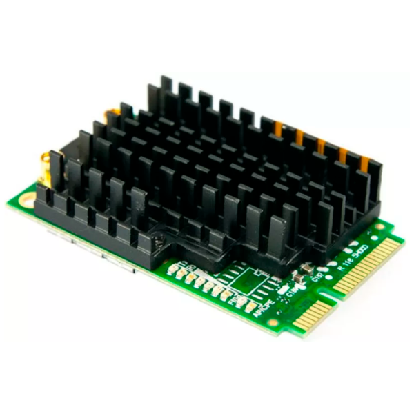 Сетевой адаптер Mikrotik R11e-5HacD радиокарта/ Зелёный photo 2