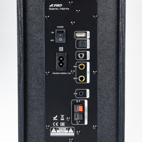 Sistem audio F&D T-60X Pro 120 W/ Black photo 4
