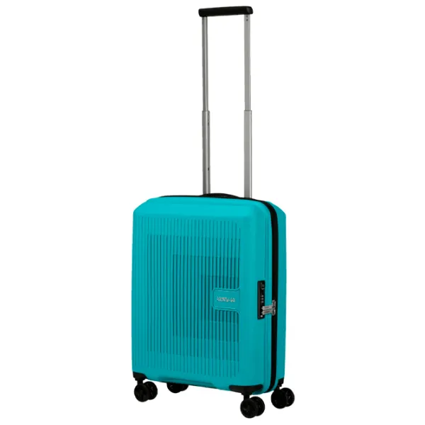 Valiză American Tourister Aerostep Spinner 36l/ Tonic Turquoise photo 2