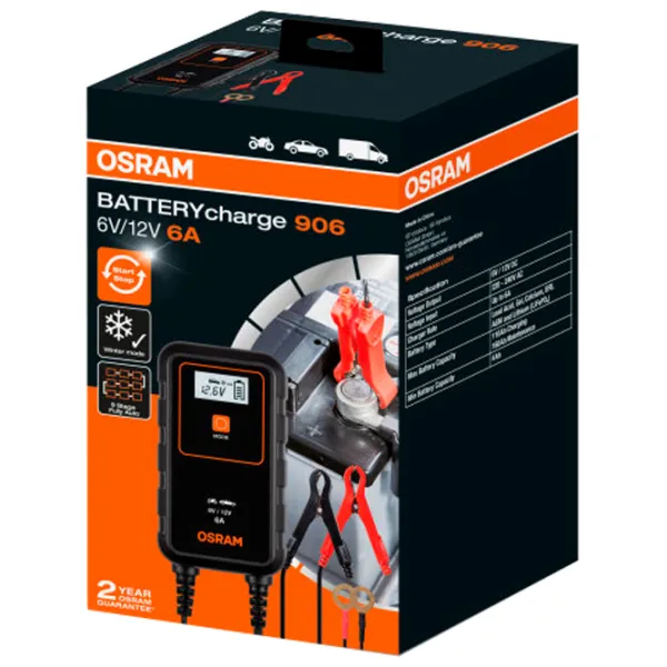 Incărcător și Redresor auto Osram OEBCS906 - 6 A photo 5