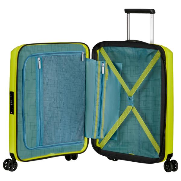 Valiză American Tourister Aerostep Spinner 66l/ Light Lime photo 5 Valiză American Tourister Aerostep Spinner 66l/ Light Lime photo 5