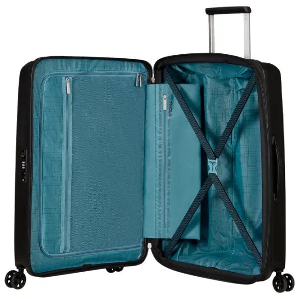 Valiză American Tourister Aerostep Spinner 66l/ Black photo 6 Valiză American Tourister Aerostep Spinner 66l/ Black photo 6