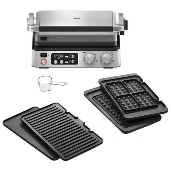 Электрогриль Braun CG7044 Контактный, Барбекю/ 2000 Вт/ Черный Нержавеющая сталь photo 2