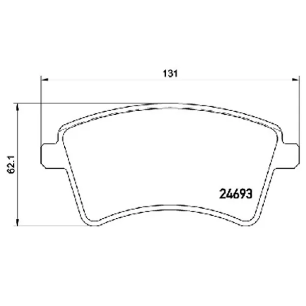 Тормозные колодки Aplus 71180BBAP передние/ дисковые photo 2 Тормозные колодки Aplus 71180BBAP передние/ дисковые photo 2