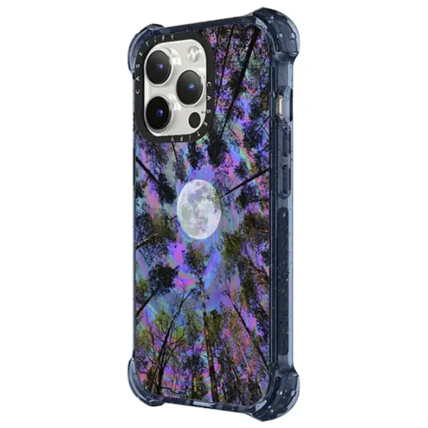 Husă pentru smartphone Apple iPhone 15 Pro Max Casetify/ MagSafe Back/ TPU/ Blue Multicolor photo 2