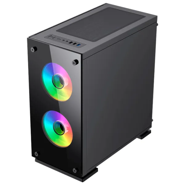 Carcasă Gamemax M65 Mid Tower / Black photo 5