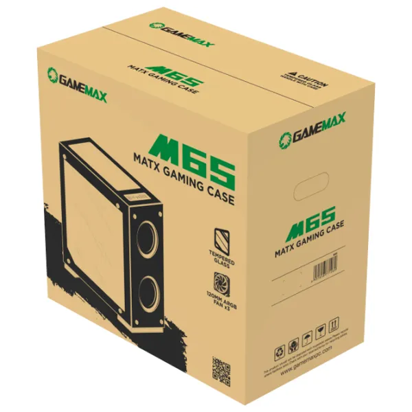 Carcasă Gamemax M65 Mid Tower / Black photo 9