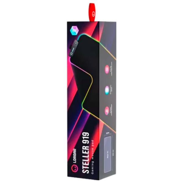 Covoraș pentru mouse Lorgar Steller 919 Black photo 6