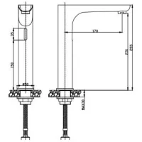 Baterie lavoar Creavit ES6500 Sensor photo 3