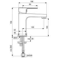 Смеситель для умывальника Ideal Standard Cerafine D BC553AA однорычажный photo 4