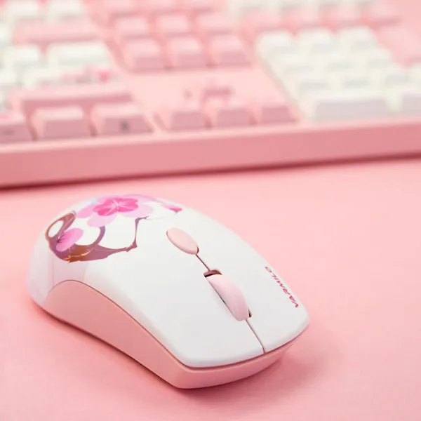Mouse Varmilo Sakura Bluetooth, USB / Pink photo 3