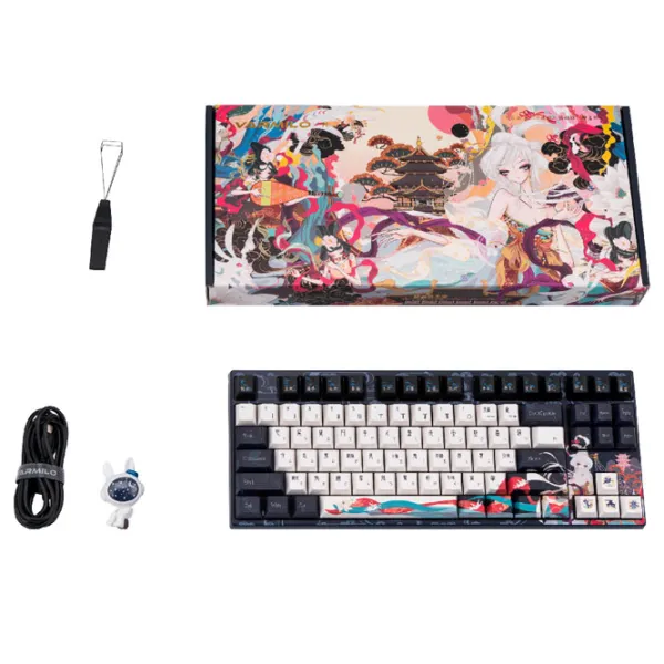 Tastatură Varmilo Chang'e Fără fir/ Blue photo 7