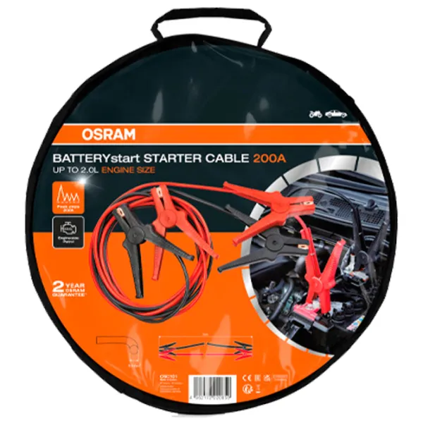 Cablu starter Osram OSC101 200 A photo 2
