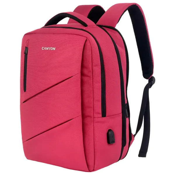 Rucsac pentru laptop Canyon BPE-5 Urban 15.6"/ Red photo 4