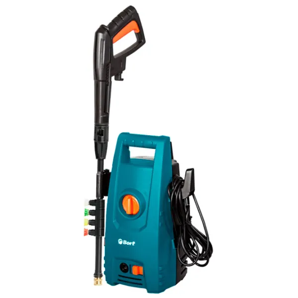 Maşină de curăţat cu presiune Bort BHR-1600-Compact 1600 W/ Blue photo 2