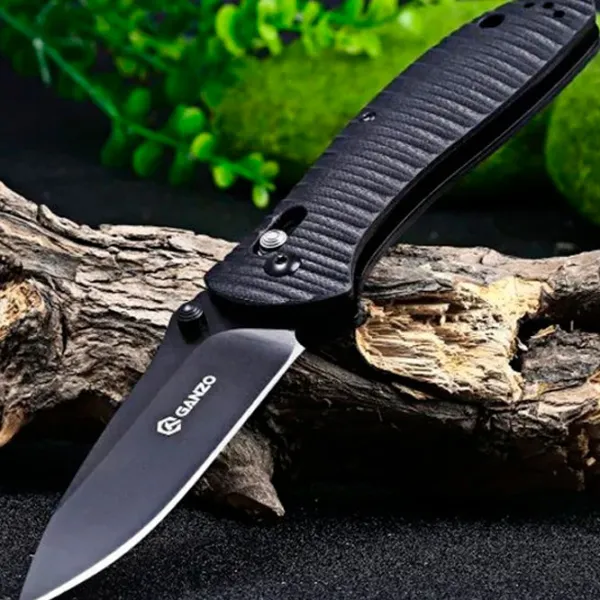 Нож Ganzo G7393P-BK тактический/ 440C photo 6