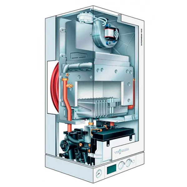 Centrală termică pe gaz Viessmann Vitopend 100-W WH1D 30 kW/ 300 m² photo 5