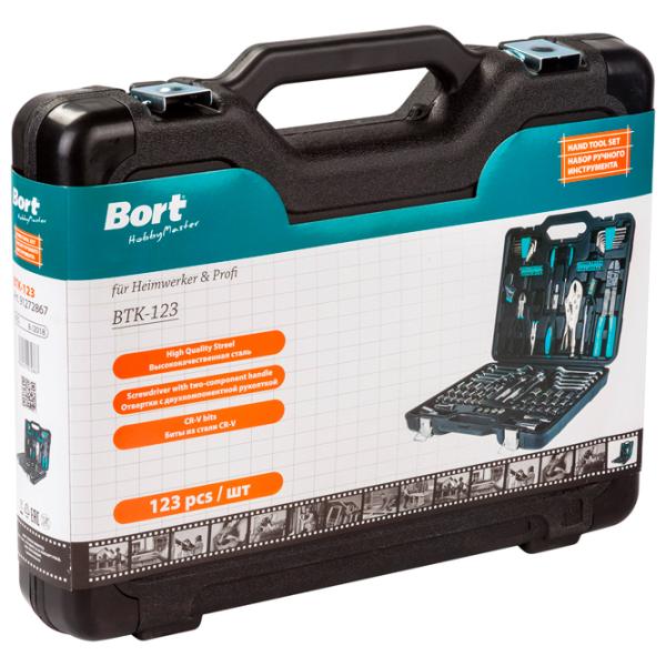 Набор инструментов Bort BTK-123 Количество в наборе: 123 photo 5