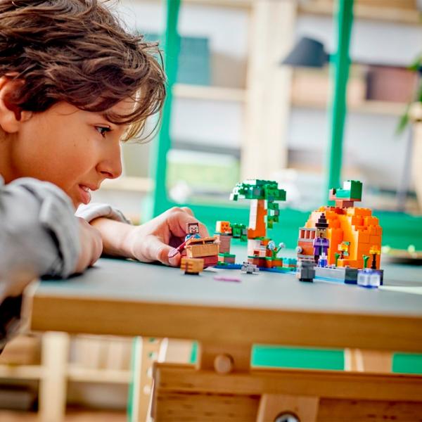 Constructor LEGO The Pumpkin Farm Figuri/ Multicolor photo 8