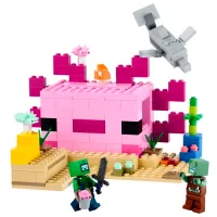 Constructor LEGO The Axolotl House Figuri/ Multicolor photo 2