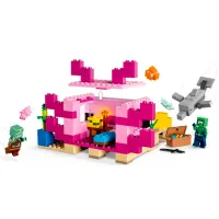Constructor LEGO The Axolotl House Figuri/ Multicolor photo 3