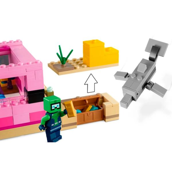 Конструктор LEGO The Axolotl House Фигуры/ Разноцветный photo 4