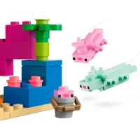 Constructor LEGO The Axolotl House Figuri/ Multicolor photo 5