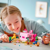 Constructor LEGO The Axolotl House Figuri/ Multicolor photo 8