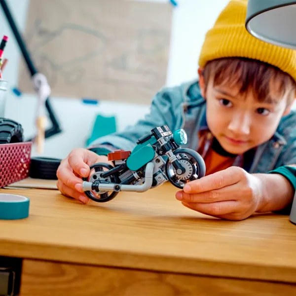 Конструктор LEGO Vintage Motorcycle Транспорт/ Разноцветный photo 10