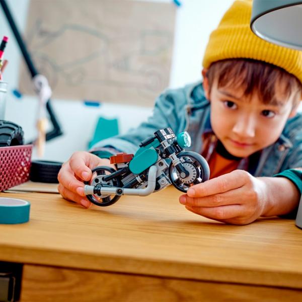 Конструктор LEGO Vintage Motorcycle Транспорт/ Разноцветный photo 10