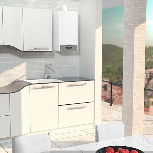 Centrală termică pe gaz Ariston Clas X SYSTEM 32 FF NG 32 kW/ 320 m² photo 5