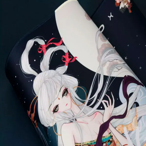 Коврик для мышки Varmilo Chang'e Flying to the Moon XL Разноцветный Синий photo 3