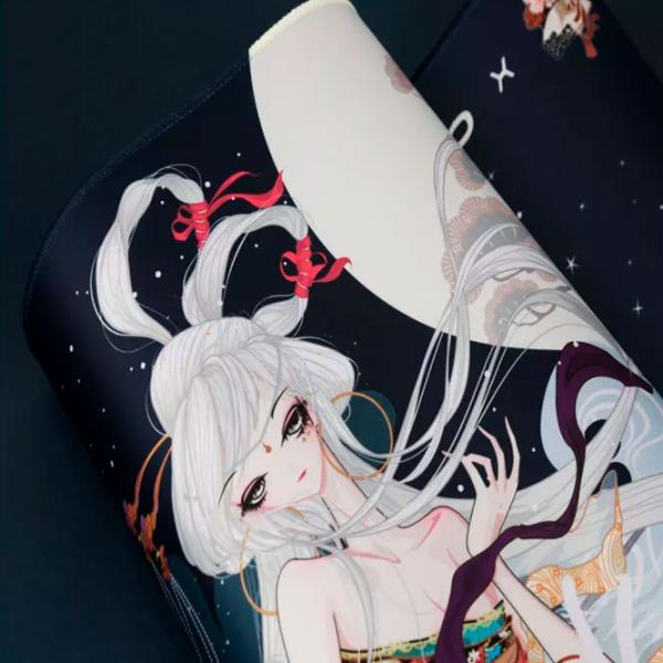 Коврик для мышки Varmilo Chang'e Flying to the Moon XL Разноцветный Синий photo 3