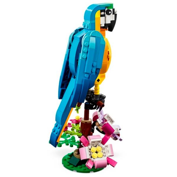 Constructor LEGO Exotic Parrot Animale/ Multicolor photo 3