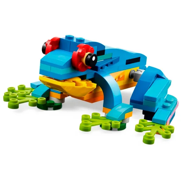 Constructor LEGO Exotic Parrot Animale/ Multicolor photo 4