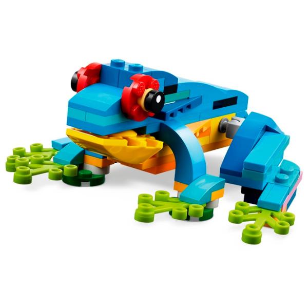 Constructor LEGO Exotic Parrot Animale/ Multicolor photo 4