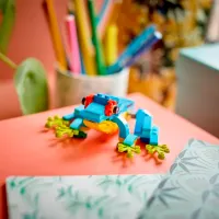 Constructor LEGO Exotic Parrot Animale/ Multicolor photo 9