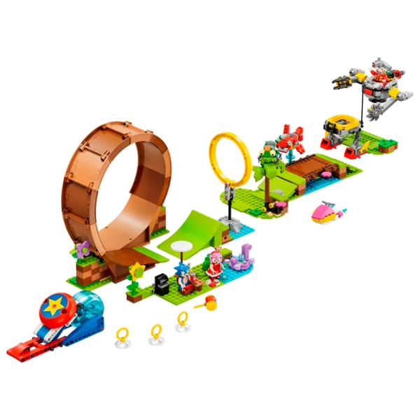 Конструктор LEGO Green Hill Zone Loop Challenge Персонаж из мультфильма/ Разноцветный photo 2