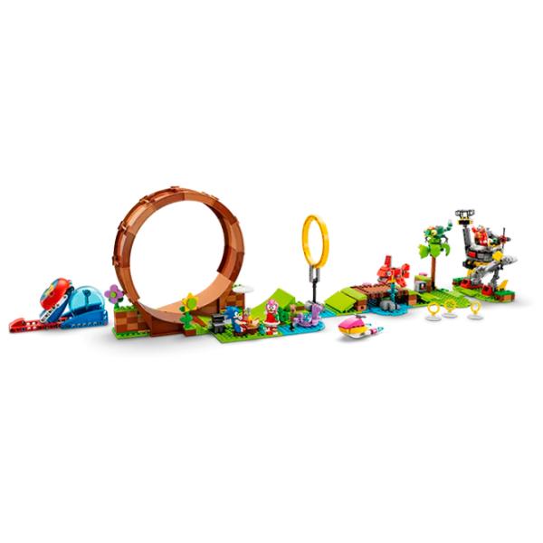 Конструктор LEGO Green Hill Zone Loop Challenge Персонаж из мультфильма/ Разноцветный photo 3