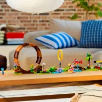 Constructor LEGO Green Hill Zone Loop Challenge Personaj de desene animate/ Multicolor photo 11