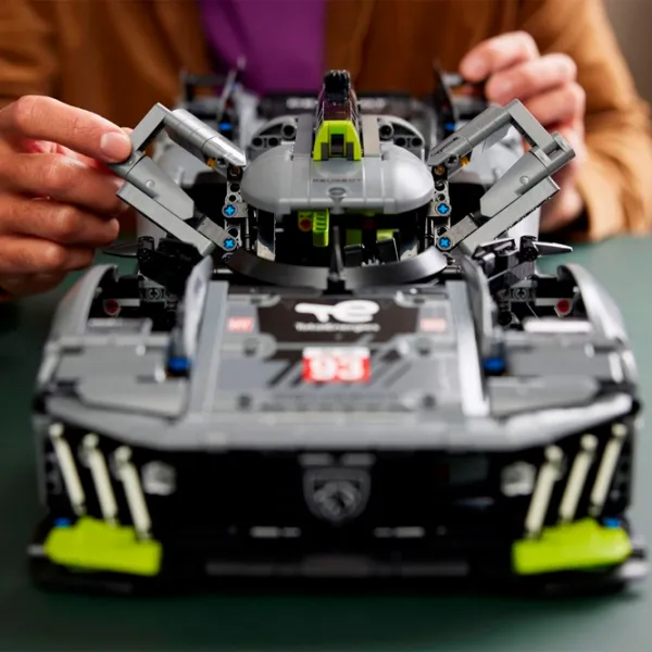 Constructor LEGO PEUGEOT 9X8 24H Le Mans Hybrid Hypercar Transport/ Multicolor photo 11