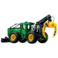 Constructor LEGO John Deere 948L-II Skidder Transport/ Green photo 2