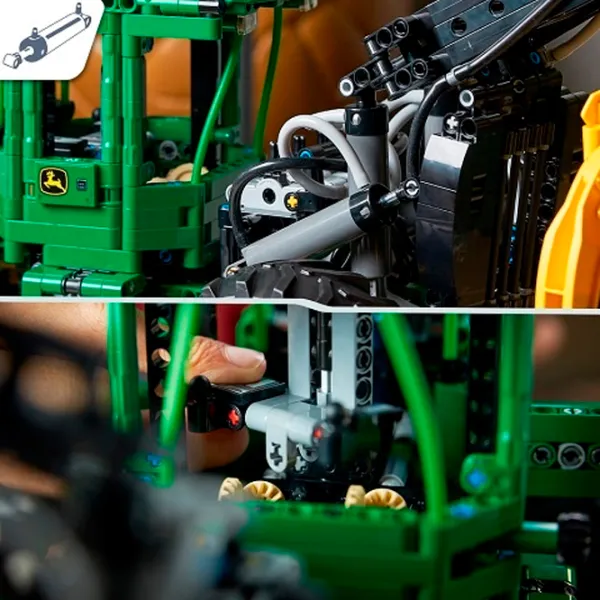 Конструктор LEGO John Deere 948L-II Skidder Транспорт/ Зелёный photo 7