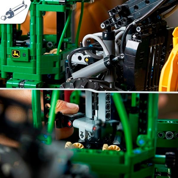 Конструктор LEGO John Deere 948L-II Skidder Транспорт/ Зелёный photo 7