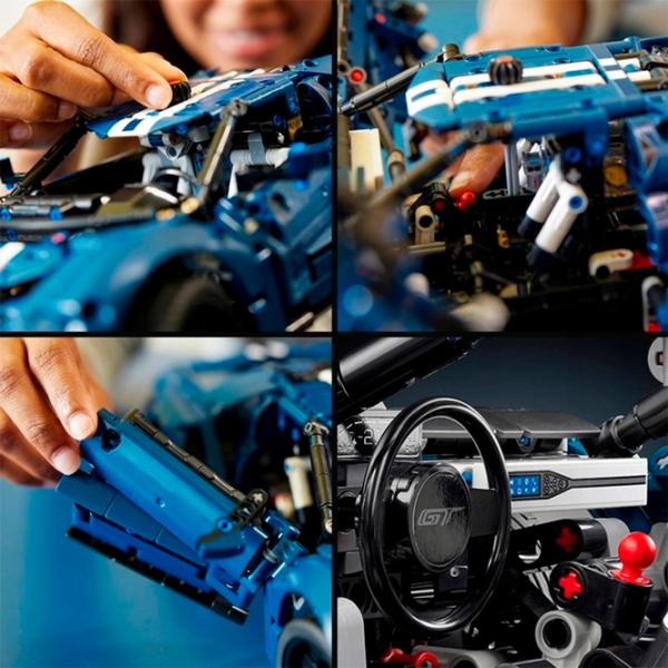 Конструктор LEGO 2022 Ford GT Автомобиль/ Синий photo 8
